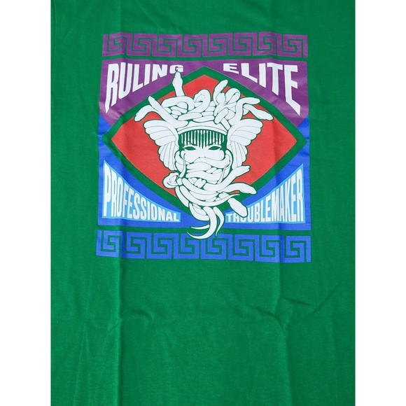 Crooks & Castles T Shirt Medium Size / Short Sleeve / Green / Medusa Graphic - Picture 2 of 3
